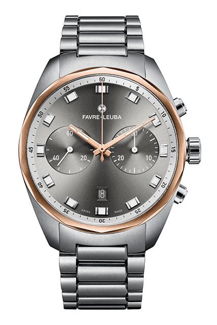 Favre-Leuba Sky Chief Chronograph Soldier Steel