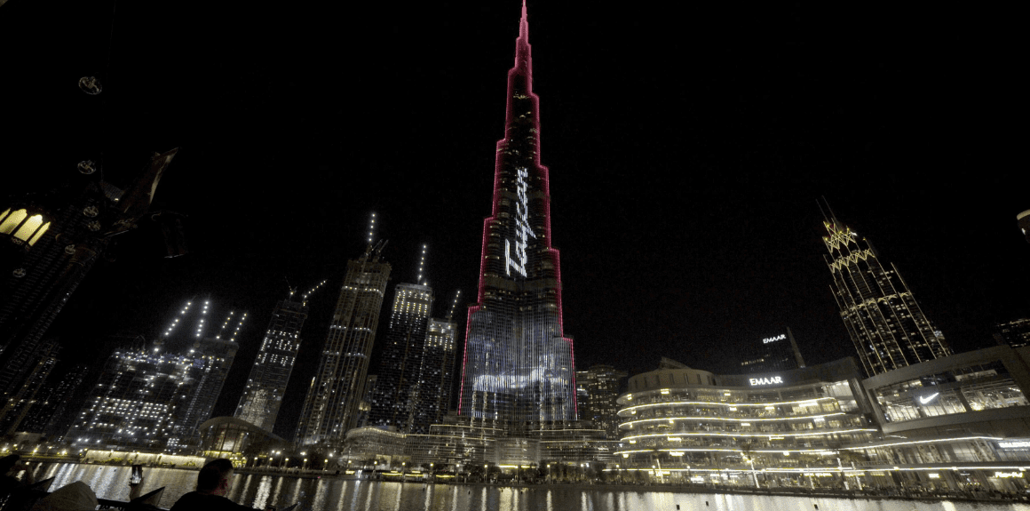 Taycan-Burj Khalifa