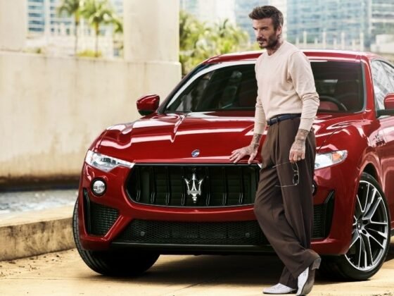 David Beckham x Maserati