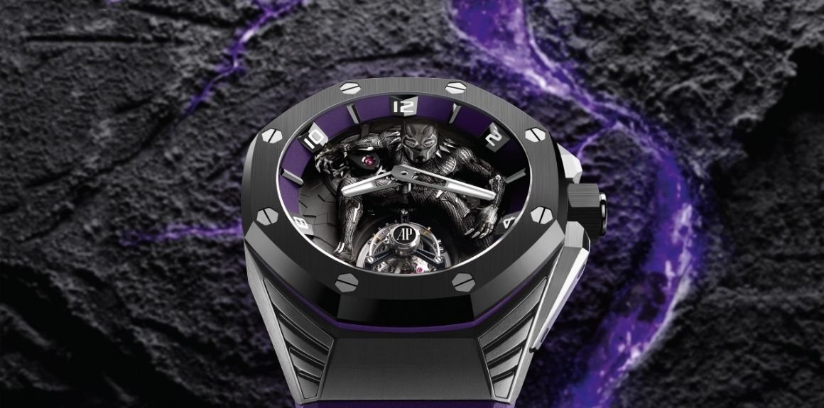 Royal Oak Concept Black Panther Flying Tourbillon