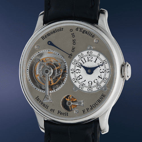 Phillips New York Six Lot 116 F.P. JOURNE Tourbillon Souverain