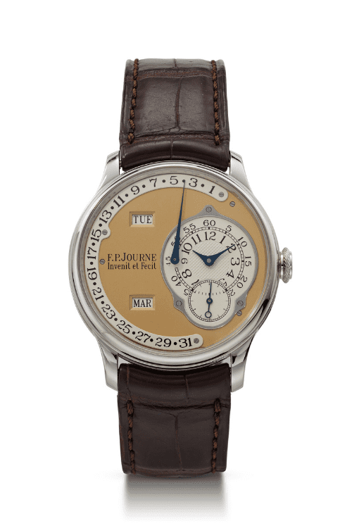 Lot 97 F.P. Journe Octa Calendrier with Automatic Brass Movement - Christie's New York