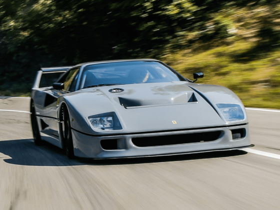 Nardo Grey Ferrari F40 Competizione RM Sotheby