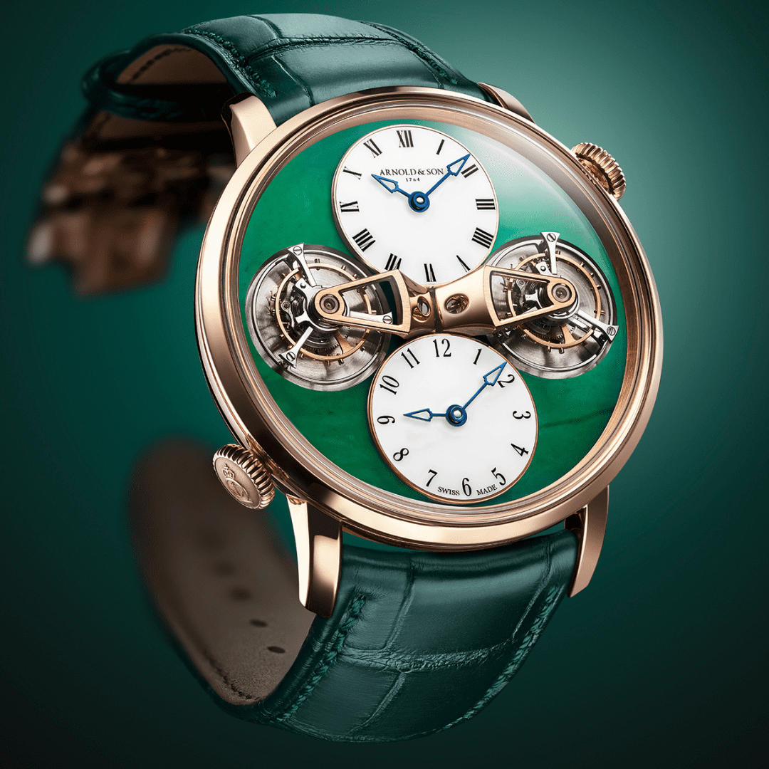 Arnold & Son Double Tourbillon Jade