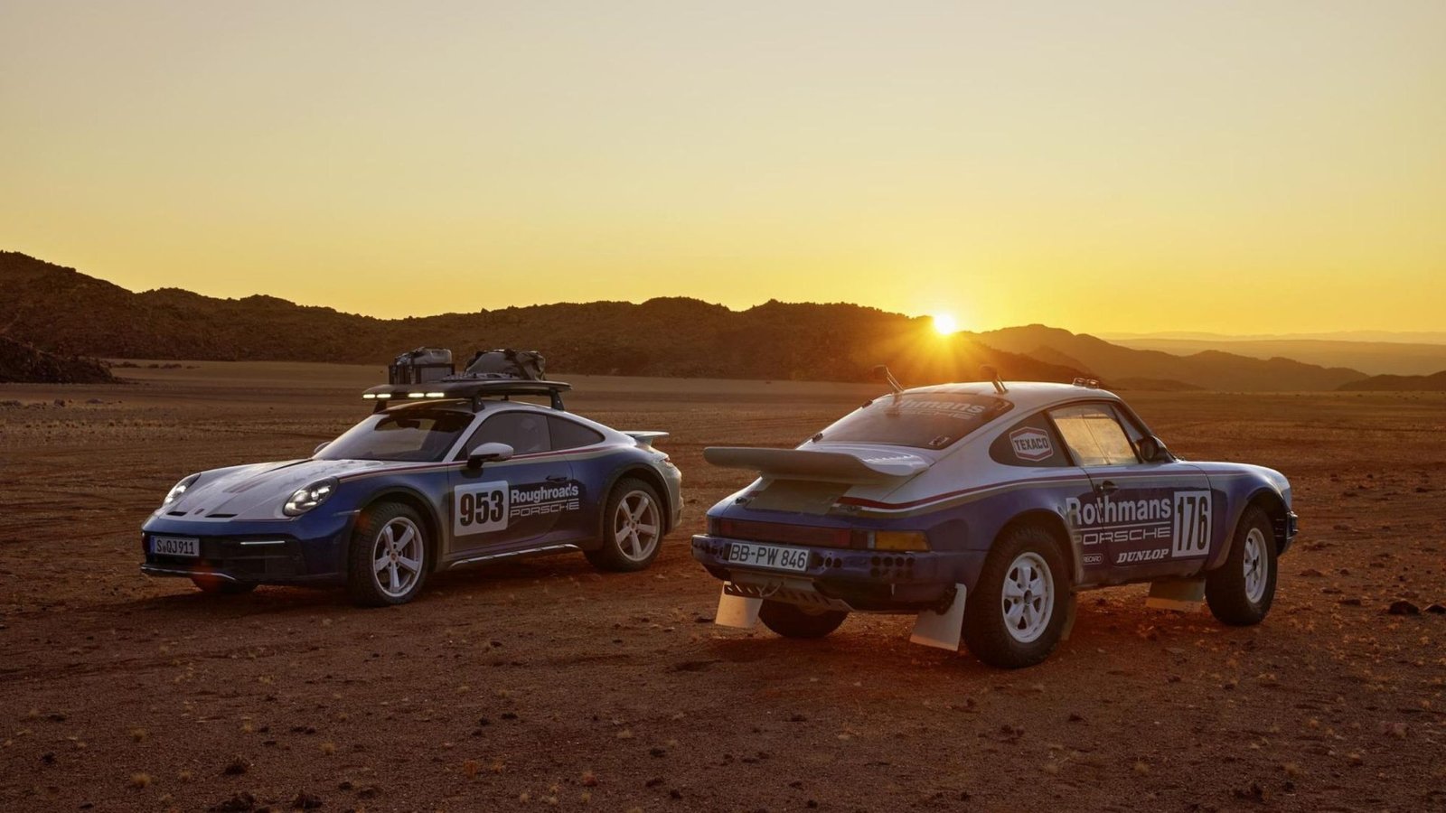 Porsche 911 Carrera 3.2 4x4 Paris-Dakar & 911 Dakar