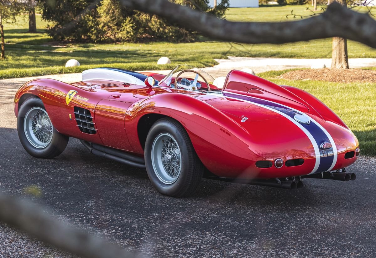 1955 Ferrari 410 Sport Spider 0592 CM at RM Sothebys